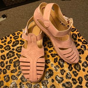 Rose Gold Comfortable Shoes